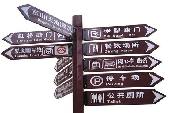 桐乡标牌的基本功能。