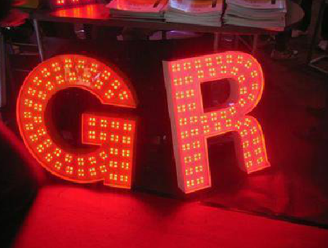 桐乡LED发光字常见的安装误区。