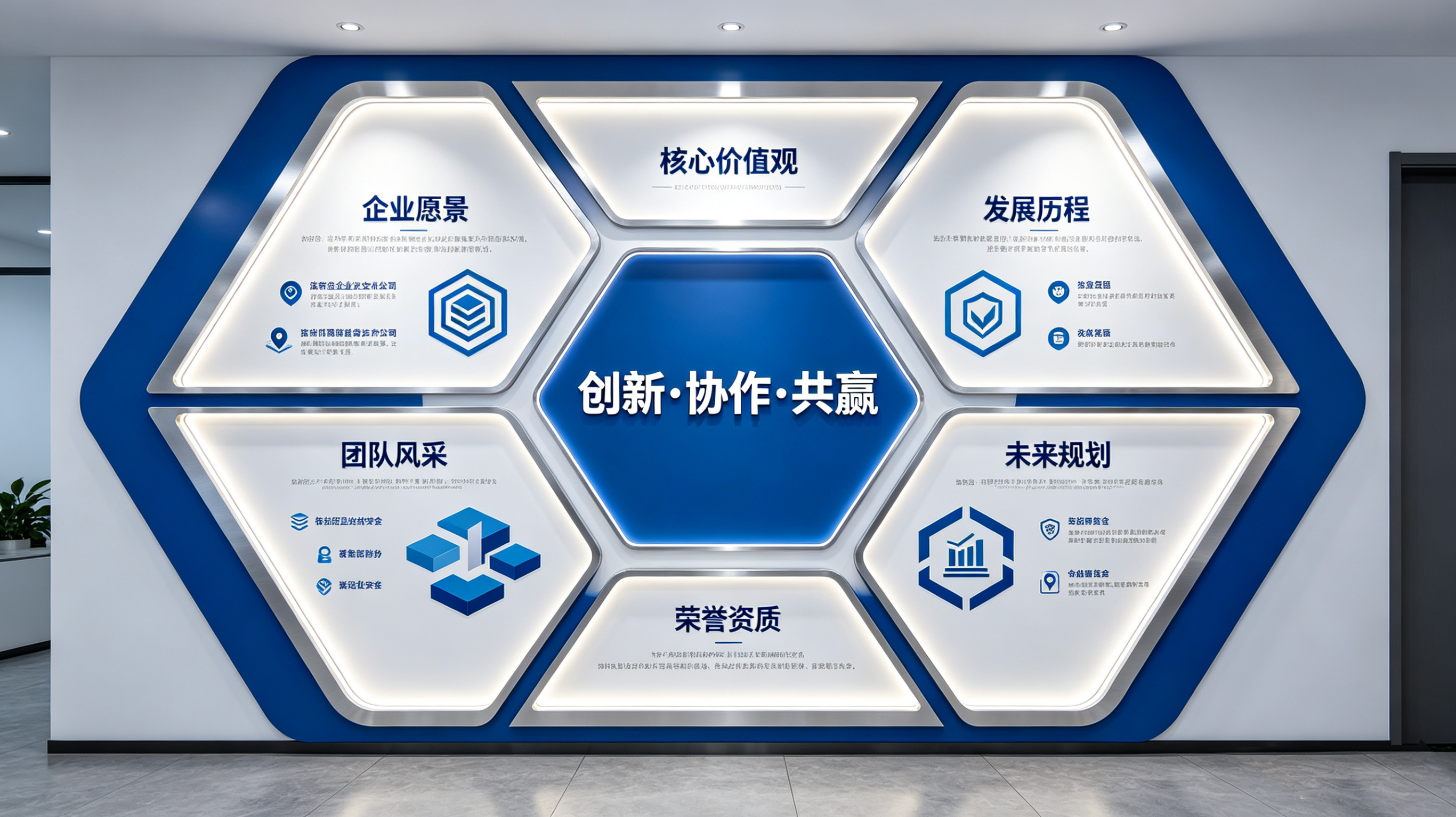 桐乡企业文化墙六边形避坑指南（新手常犯5个错误）